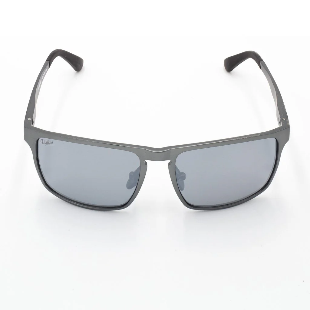 Virtue V-Inertia Polarized Sunglasses - Gunmetal Mirror - Image 3
