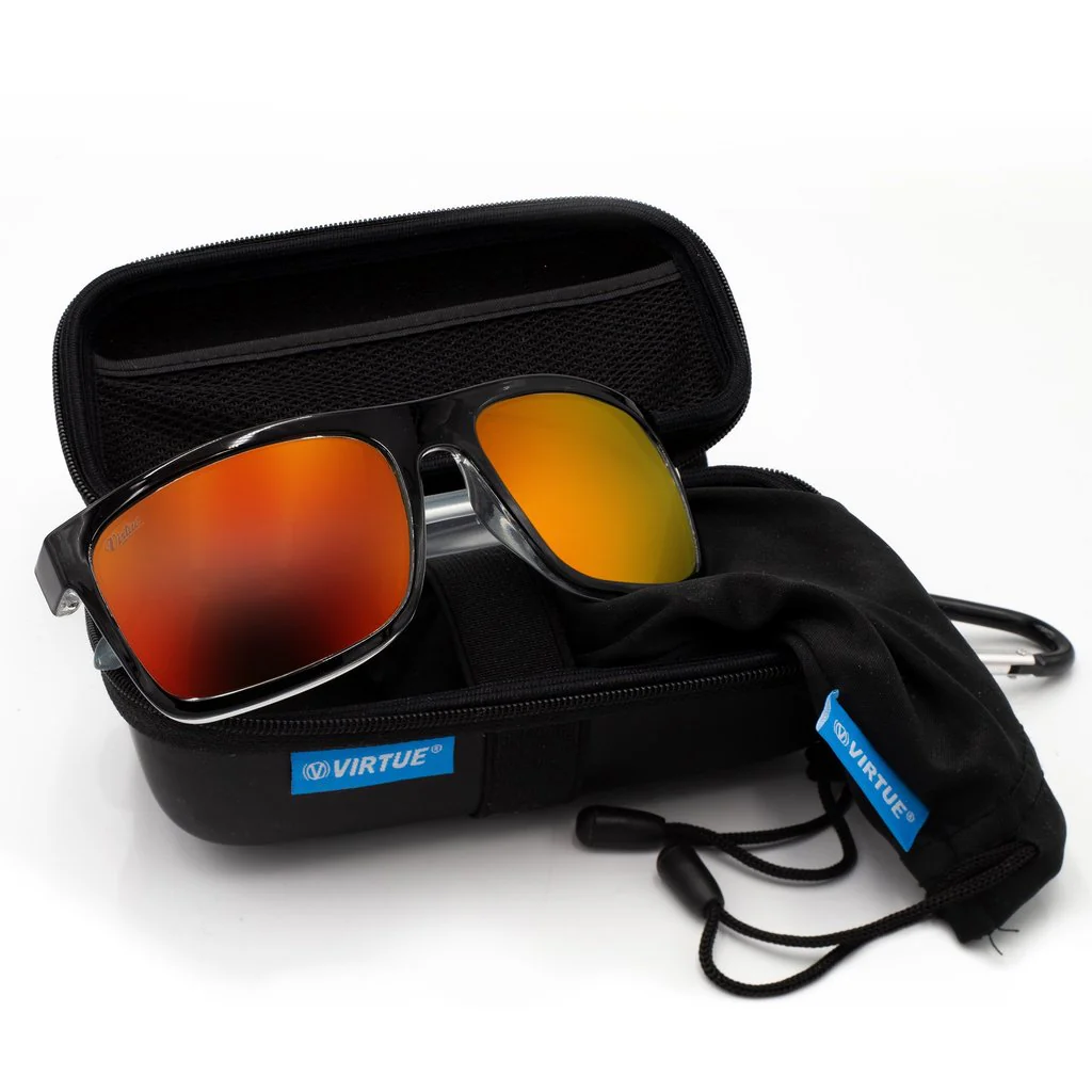 Virtue V-Paragon Polarized Sunglasses - Polished White Fire - Image 5