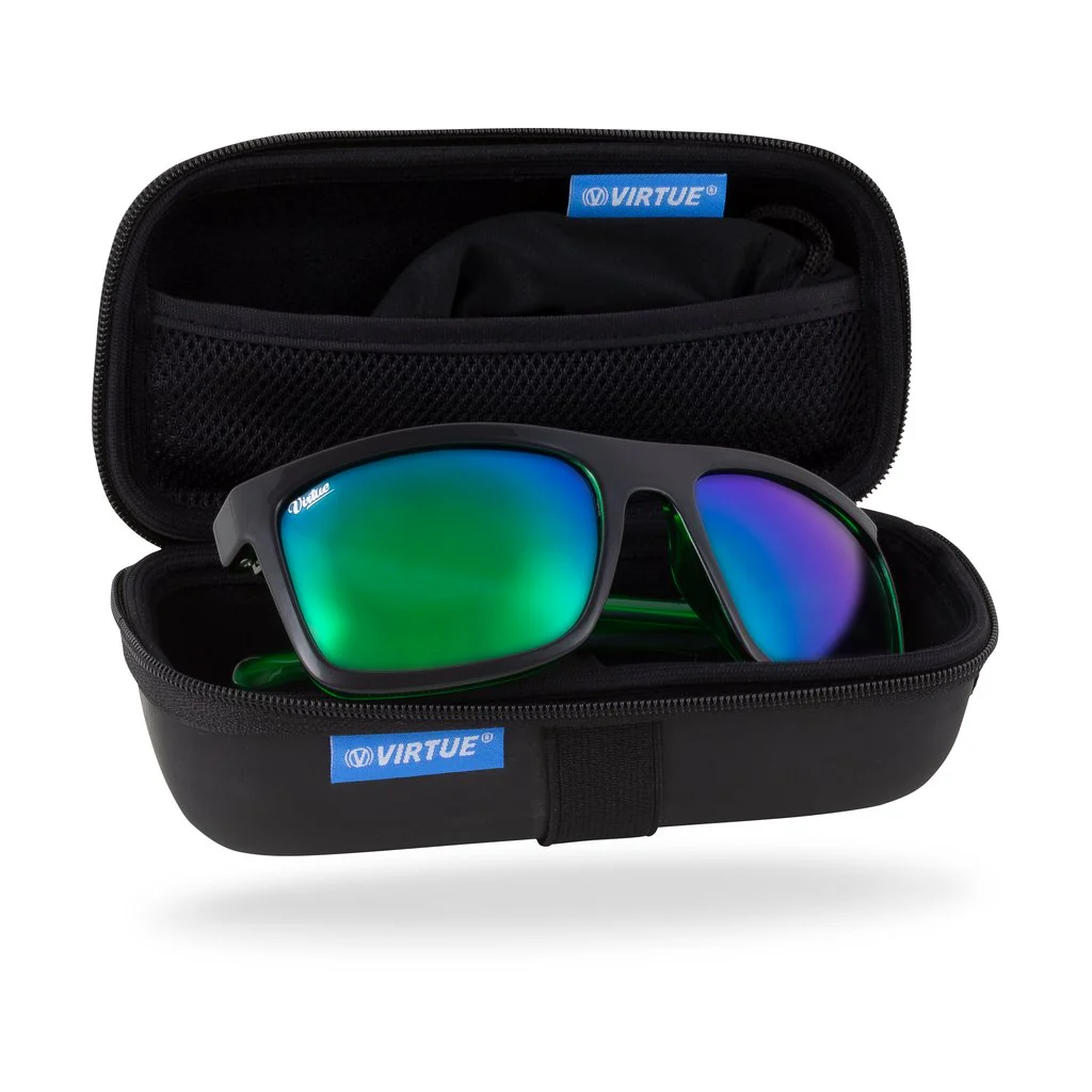 Virtue V.Paragon Sunglasses - Polished Emerald Black - Image 3