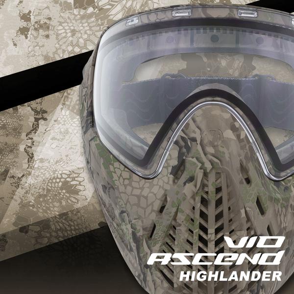 Virtue VIO Ascend Paintball Mask - Highlander - Image 2