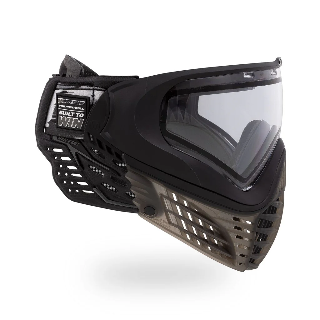 Virtue VIO Contour 2 Paintball Mask - Black Clear - Image 2