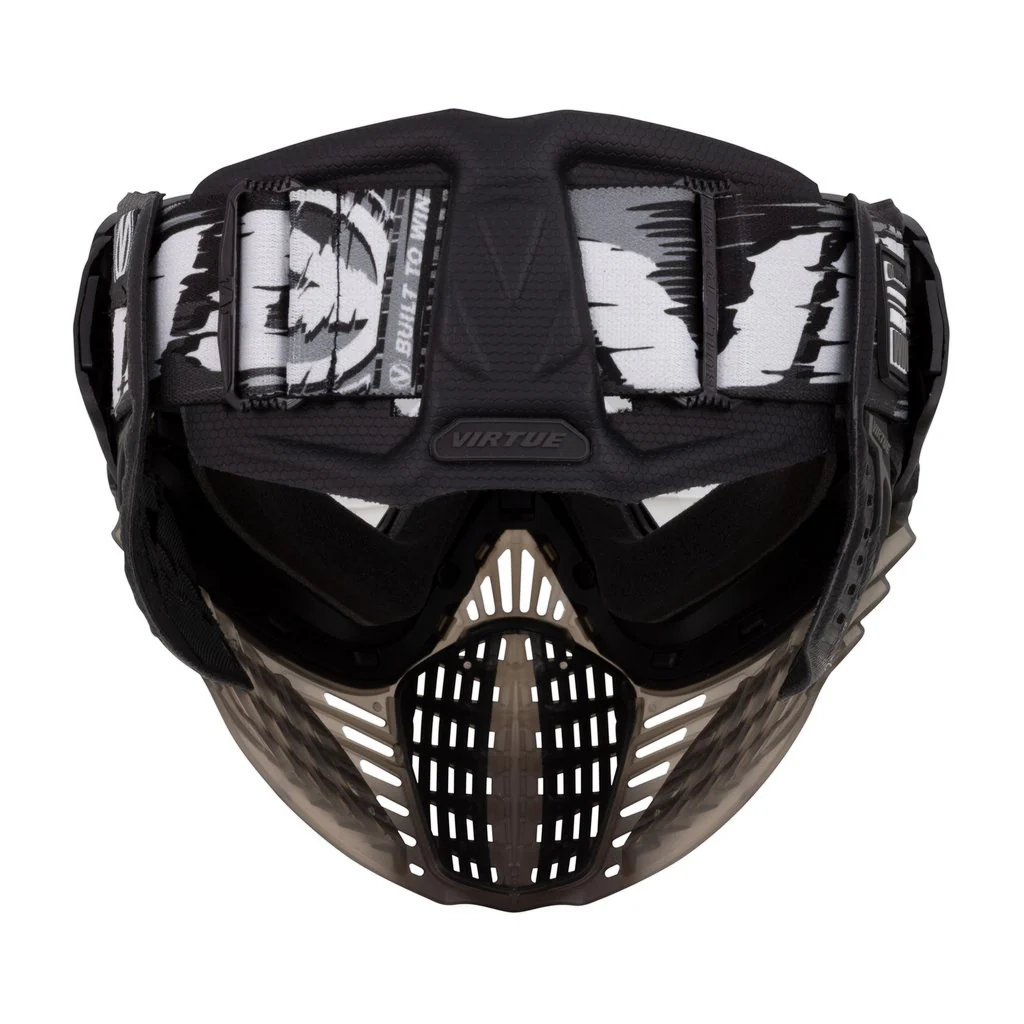 Virtue VIO Contour 2 Paintball Mask - Black Clear - Image 4