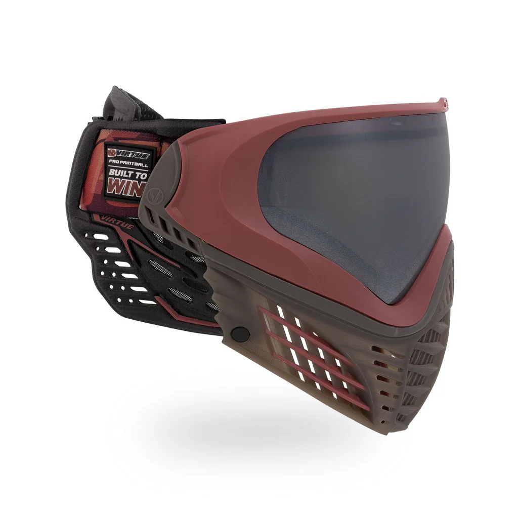 Virtue VIO Contour 2 Paintball Mask - Dark Slate Red - Image 2
