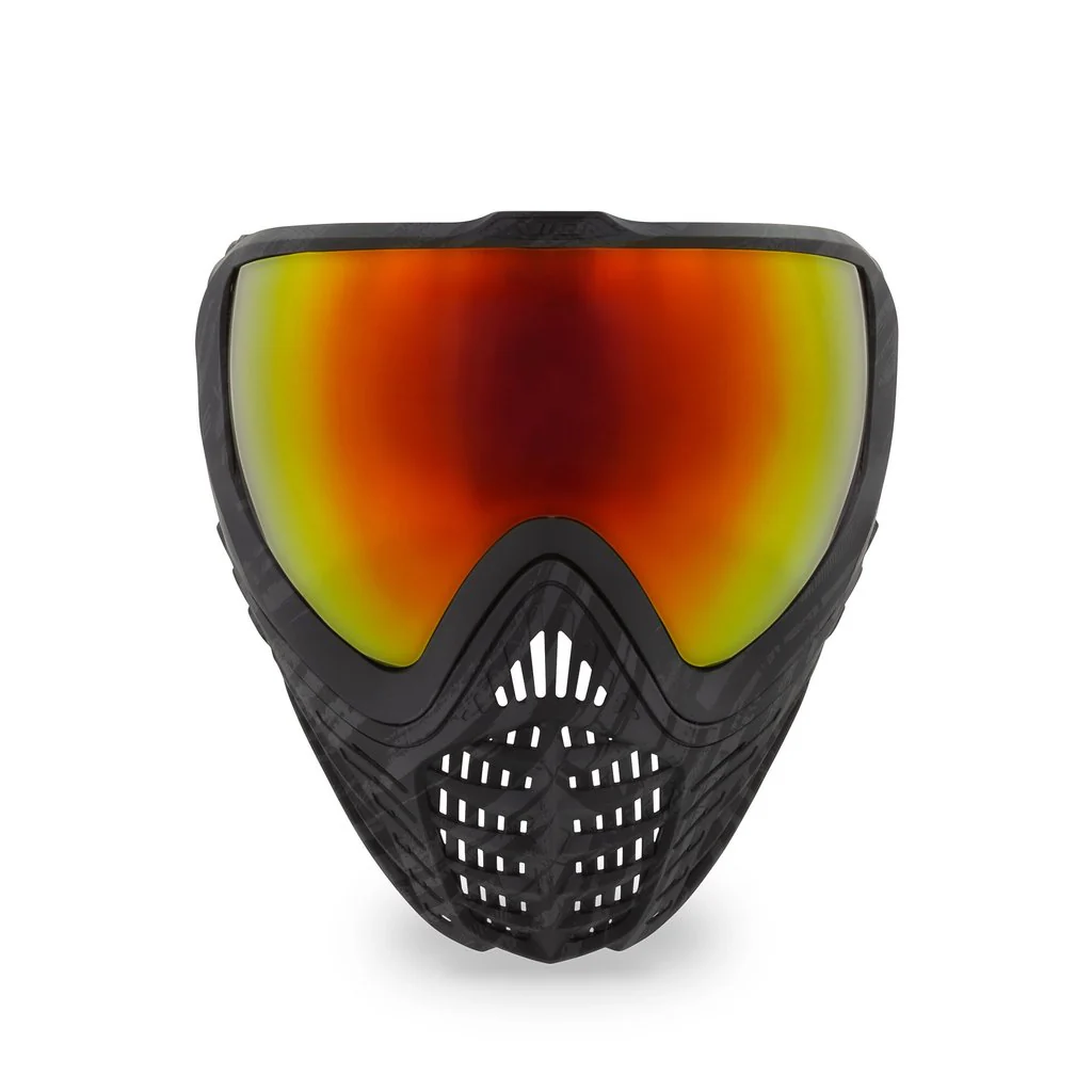 Virtue Vio Contour 2 Paintball Mask - Graphic Black Fire - Image 3