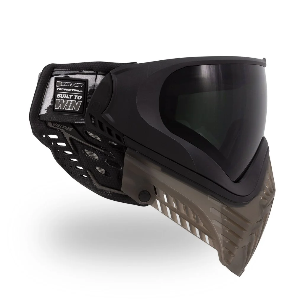 Virtue Vio Extend XS 2 Paintball Mask - Black Smoke - Image 3