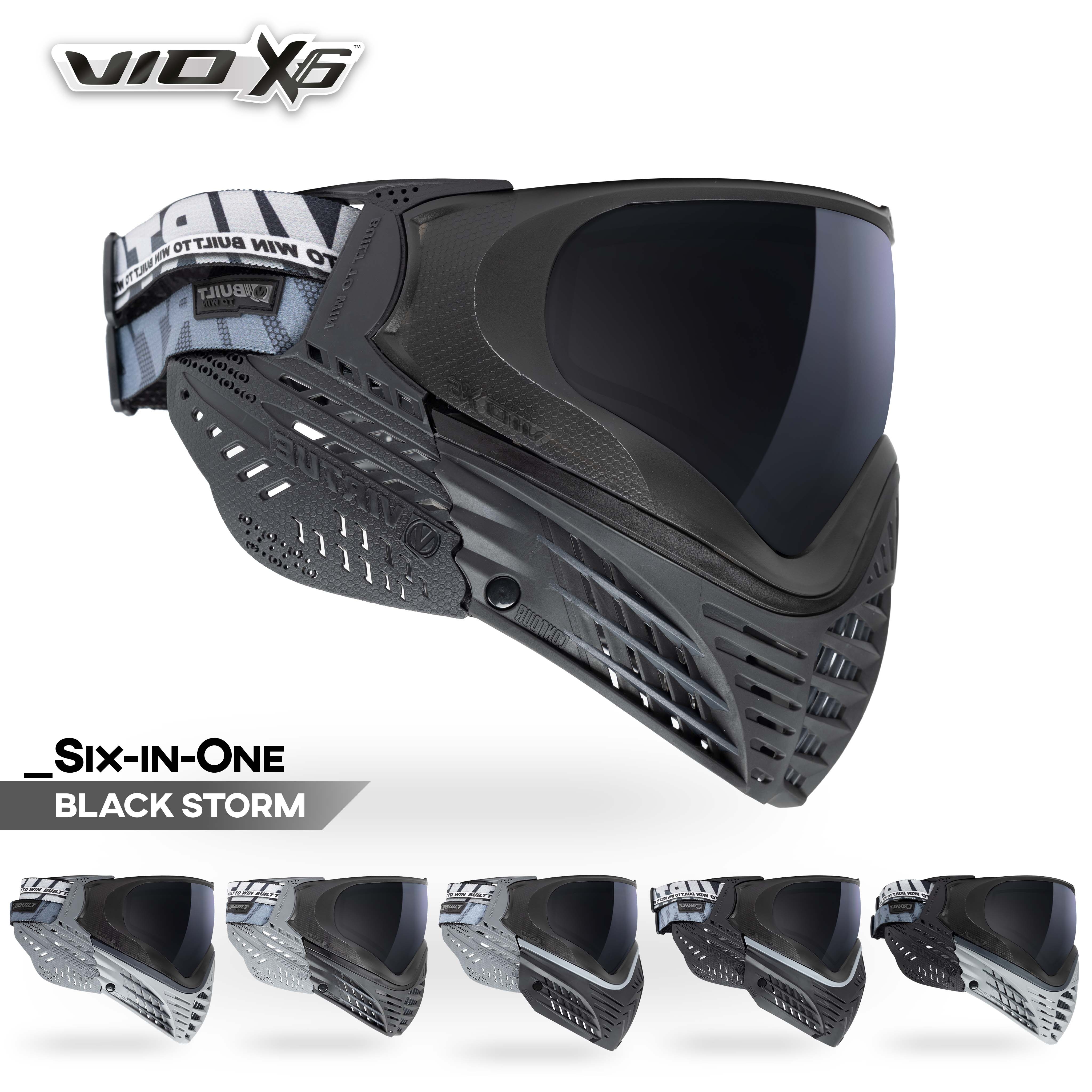 Virtue Vio X6 Paintball Mask - Choose Your Color! - Image 2