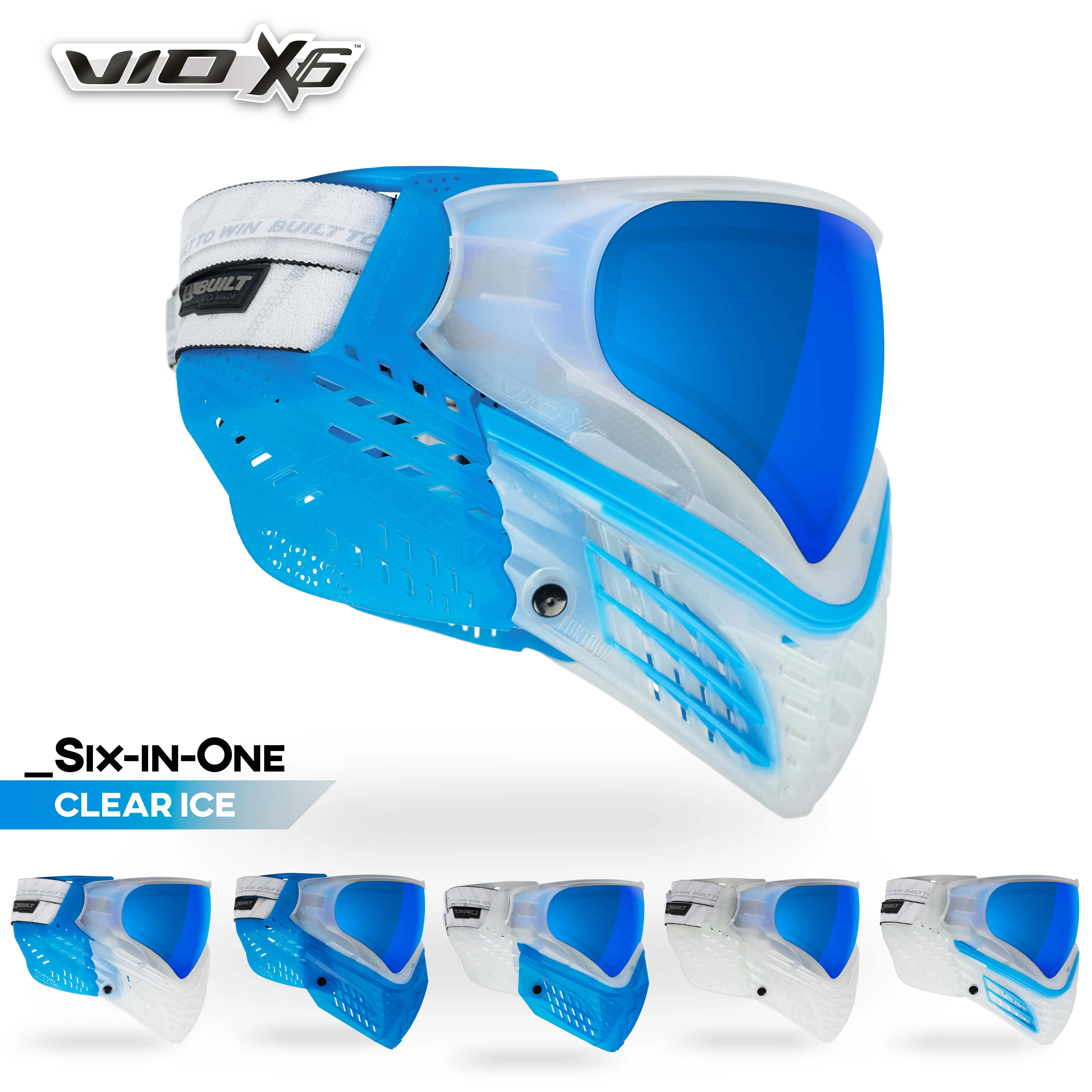 Virtue Vio X6 Paintball Mask - Choose Your Color! - Image 3