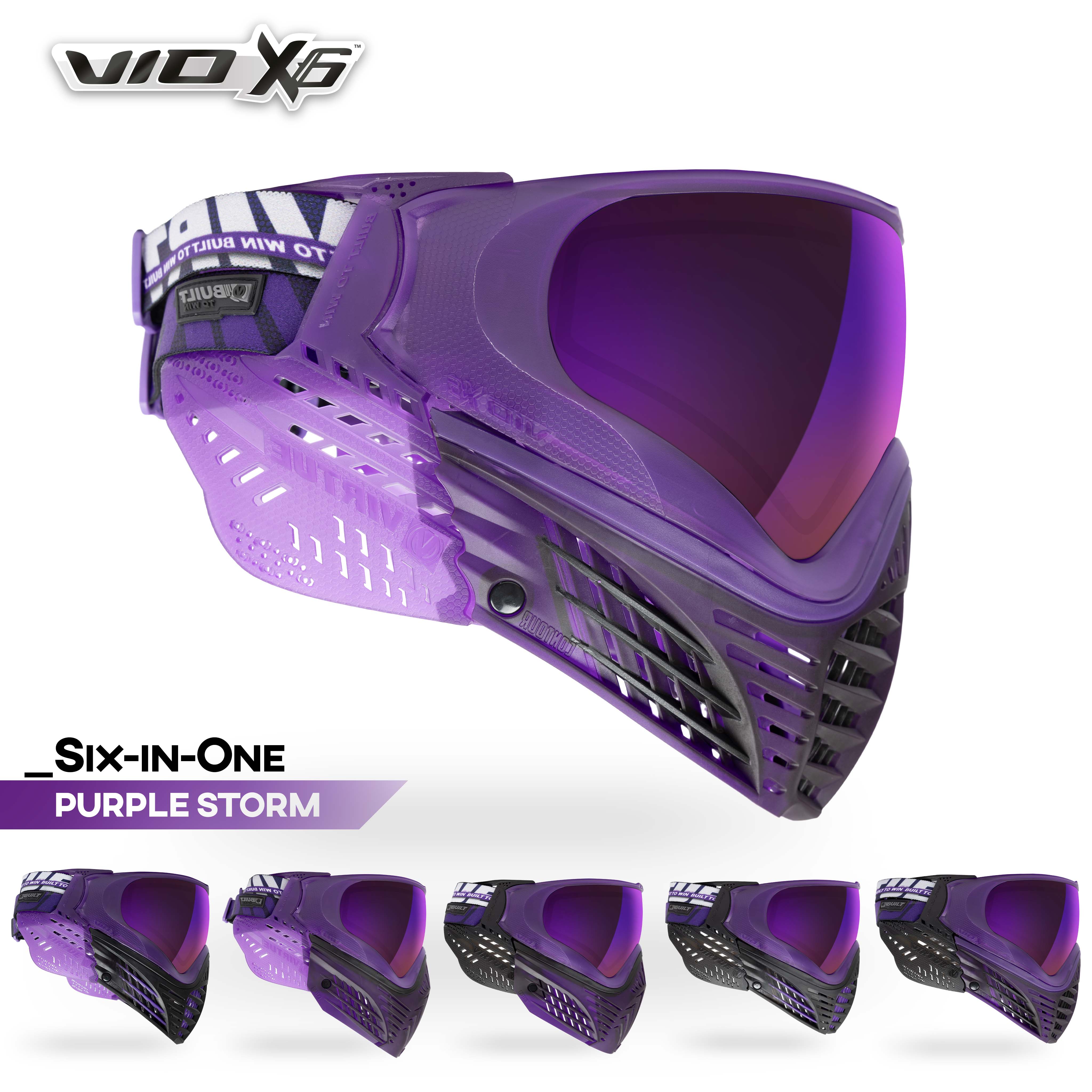 Virtue Vio X6 Paintball Mask - Choose Your Color! - Image 6